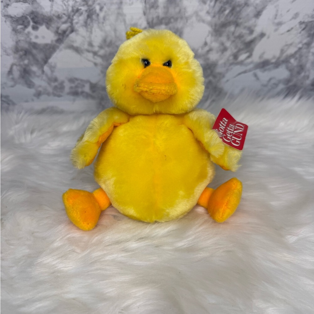 Vintage Gund Jr Omelette & Scrambles Duck